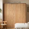 Oka Haven Solid Wood Sliding Door Wardrobe