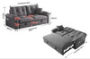 VELORA Microfiber Sofa Bed - Grey Colour
