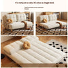 CLOUDY Chenille Foldable Sofa Bed - Dark Blue
