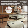 NORVIK Corduroy Sofa Bed - Single Seater White Colour