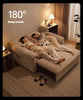VELORA Microfiber Sofa Bed - White Colour