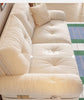 VELORA Microfiber Sofa Bed - White Colour