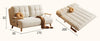 CLOUDY Microfibre Foldable Sofa Bed - White
