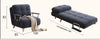 CLOUDY Chenille Foldable Sofa Bed - Dark Blue