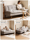 YUNMU Leisure Sofa Bed - Grey