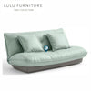 LAHU Leathaire Sofa bed Tatami Bed - Light Green
