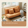 LAHU Leathaire Sofa bed Tatami Bed - Orange