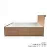 MADERA Storage Bed Frame with Three Spacious Drawers