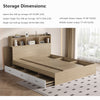 LUNA Storage Drawer Tatami Bed Frame