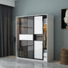 KLASS Tempered Glass Wardrobe