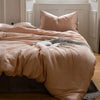 Lelfried 100 Thread Count Austria Tencel Summer Bed Set (4 in 1) - Peach Pink