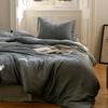 Lelfried 100 Thread Count Austria Tencel Summer Bed Set (4 in 1) - Glacial Ash