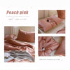 Lelfried 100 Thread Count Austria Tencel Summer Bed Set (4 in 1) - Peach Pink