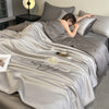 Butterfly -5° Cool Ice Silk Touch Feeling Summer Bedding Set (4 in 1) in Three Colours