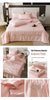 SUMMY Ice Silk Touch Feeling Summer Bedding Set (4 in 1) in Three Colours