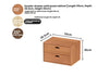 Modular Japan Style Wardrobe Double Drawer