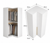 AuraCraft Hinge Door Customised Wardrobe Corner Body