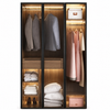 KLASS 2/3 Door Design Walk-In Wardrobe Three Doors