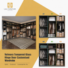 Velmora Tempered Glass Hinge Door Customised Wardrobe