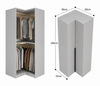 Nordelle Hinge Door Customised Wardrobe Corner Body