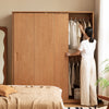 Oka Larkwood Solid Wood Sliding Door Wardrobe