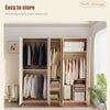 PrimeSpace Hinge Door Wardrobe