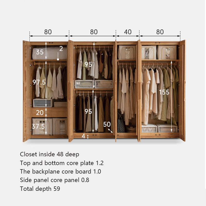 Wardrobe | Hinge Door Wardrobe | LuluFurniture Singapore – Lulu Furniture