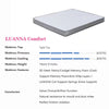 Bundle DEAL Storage Bed Frame with Headboard + LUANNA Comfort Mattress - Wooden Colour