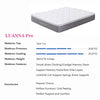 Bundle DEAL Storage Bed Frame with Headboard + LUANNA PRO Mattress - White Colour