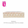 Seahorse 3-Fold Foldable Foam Mattress