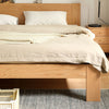 100% Solid OAK Wooden Simple Bed Frame in Two colours