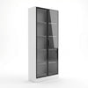 KLASS Plus Display Bookshelf - White Open Door Type