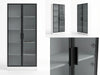 KLASS Display Bookshelf - White Open Door Type