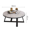 MARMOR Marble Luxury Coffee Table (Black Colour)