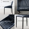CONSTANCE Luxury PVC Leather Dining Chair
