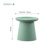PLAST Nordic Coffee Table - Big Round Coffee Table