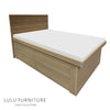 MADERA Queen Size Bed Frame With 4 Drawers